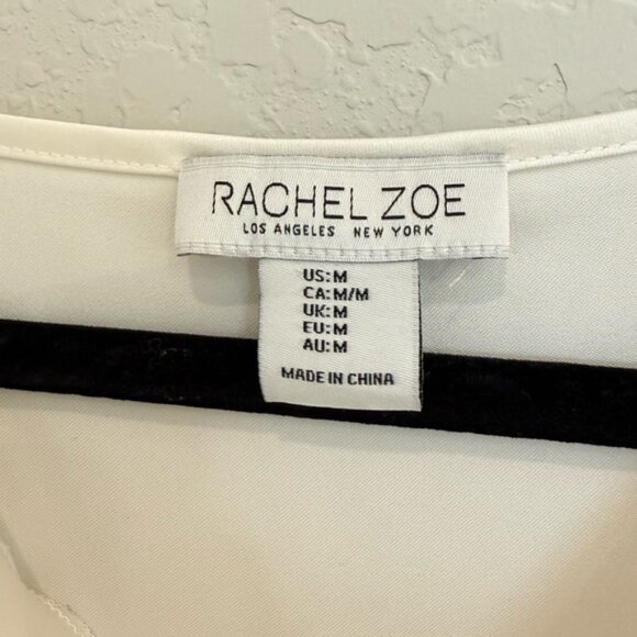 Elegant White Fringe Tank Top - Picture 2 of 8